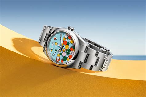 The Rolex Oyster Perpetual ‘Celebration Dial’ Bubble .